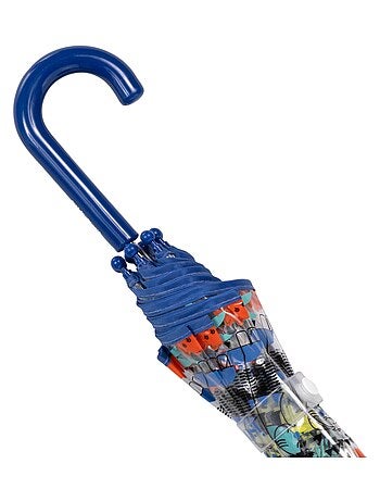 Ombrello coperchio trasparente, facile e sicuro da aprire unisex bambino isotoner