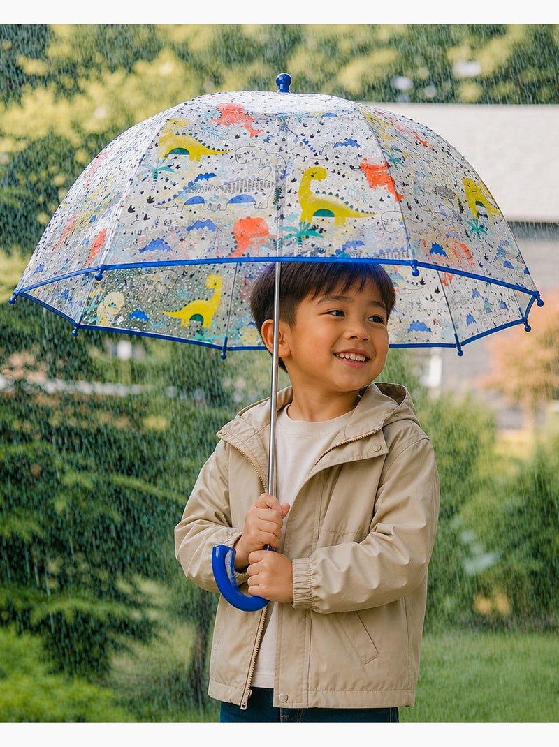Ombrello coperchio trasparente, facile e sicuro da aprire unisex bambino Blu - Kiabi