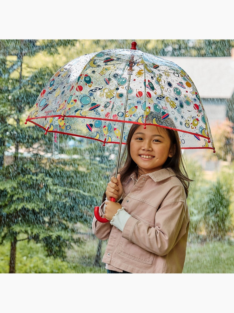 Ombrello coperchio trasparente, facile e sicuro da aprire unisex bambino isotoner Rosso/Blu/Giallo - Kiabi