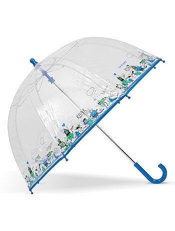 Ombrello coperchio trasparente, facile e sicuro da aprire unisex bambino isotoner