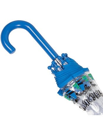 Ombrello coperchio trasparente, facile e sicuro da aprire unisex bambino isotoner