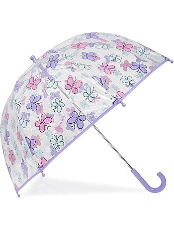 Ombrello coperchio trasparente, facile e sicuro da aprire unisex bambino isotoner