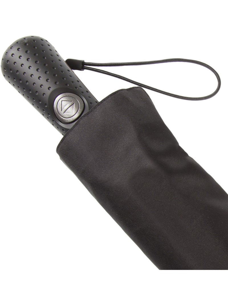 Ombrello coperta extra large da 123 cm, pieghevole e automatica uomo isotoner Nero - Kiabi