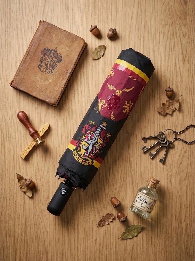 Ombrello gryffondor cambia colore sotto la pioggia harry potter Nero - Kiabi