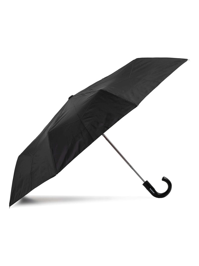 Ombrello manico a croce, robusto, idrorepellente, apertura automatica unisex adulto Isotoner Nero - Kiabi
