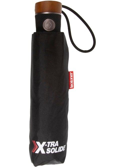 Ombrello manico in legno lavorato chic xtra, solido e idrorepellente uomo isotoner - Kiabi Ombrello manico in legno lavorato chic xtra, solido e idrorepellente uomo isotoner - Kiabi