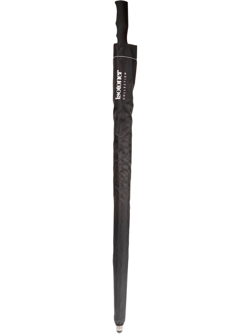 Ombrello mazza da golf, idrorepellente, copertura xl 130 cm, manuale unisex adulto isotoner Nero - Kiabi