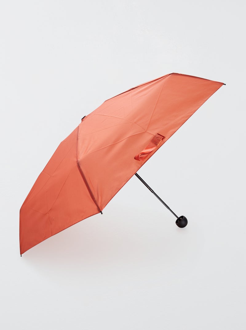 Ombrello pieghevole mini ARANCIONE - Kiabi