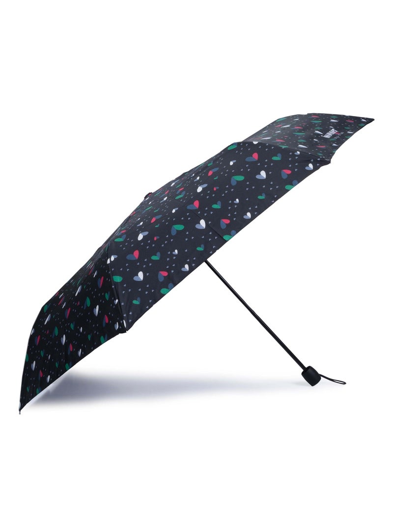 Ombrello prezzo basso, solido e ultra idrorepellente donna Isotoner Bianco / Nero / Verde - Kiabi