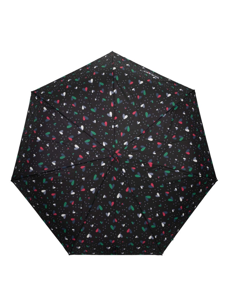 Ombrello prezzo basso, solido e ultra idrorepellente donna Isotoner Bianco / Nero / Verde - Kiabi