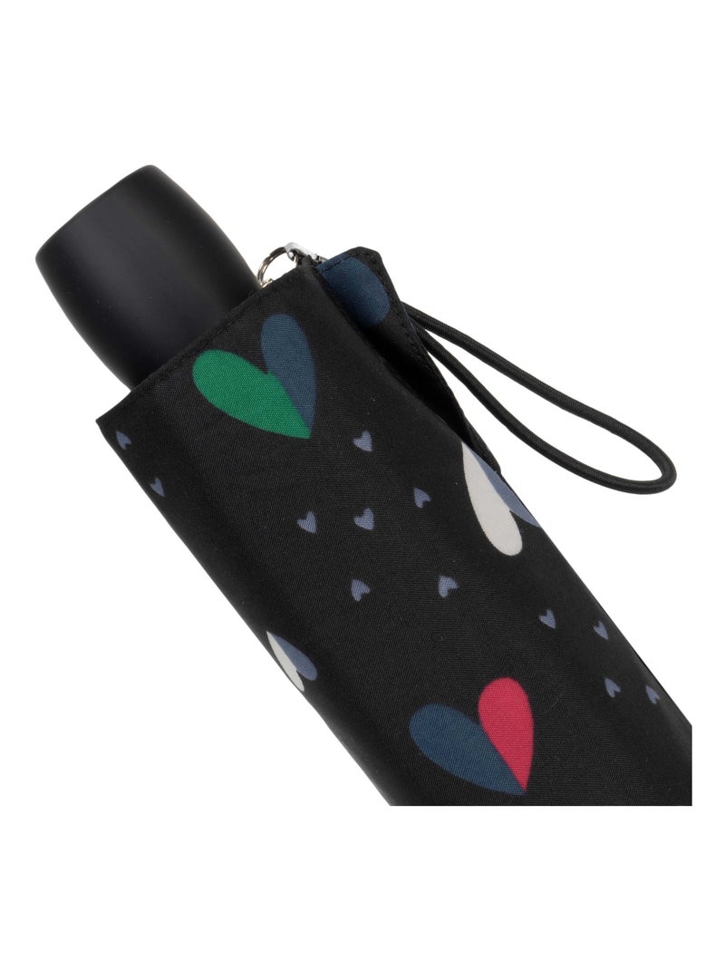 Ombrello prezzo basso, solido e ultra idrorepellente donna Isotoner Bianco / Nero / Verde - Kiabi