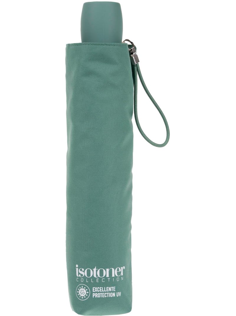 Ombrello prezzo basso, solido e ultra idrorepellente donna Isotoner Verde pastello - Kiabi
