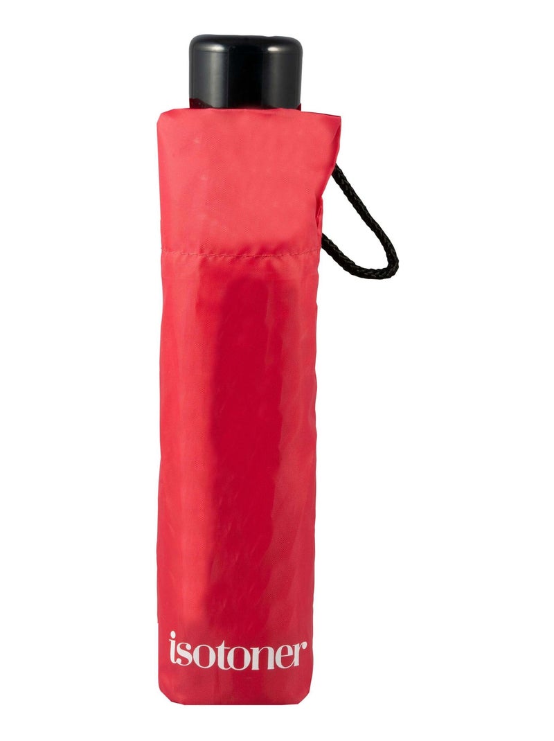 Ombrello prezzo contenuto, apertura manuale 24 cm unisex adulto isotoner Rosa fluo - Kiabi