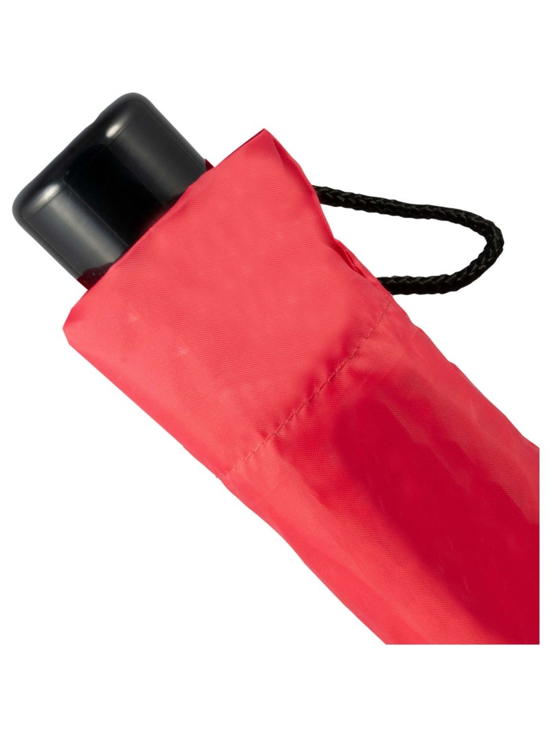 Ombrello prezzo contenuto, apertura manuale 24 cm unisex adulto isotoner Rosa fluo - Kiabi