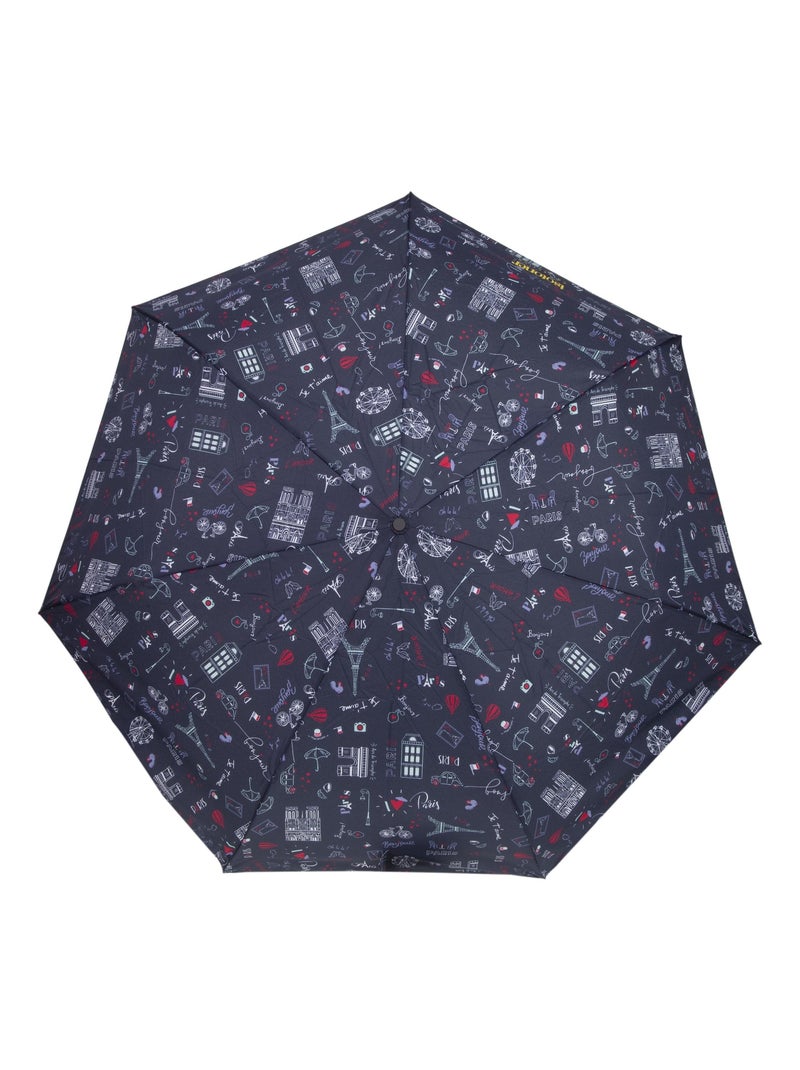 Ombrello prezzo contenuto, resistente e ultra idrorepellente, UPF50+ donna Isotoner Blu Rosso - Kiabi