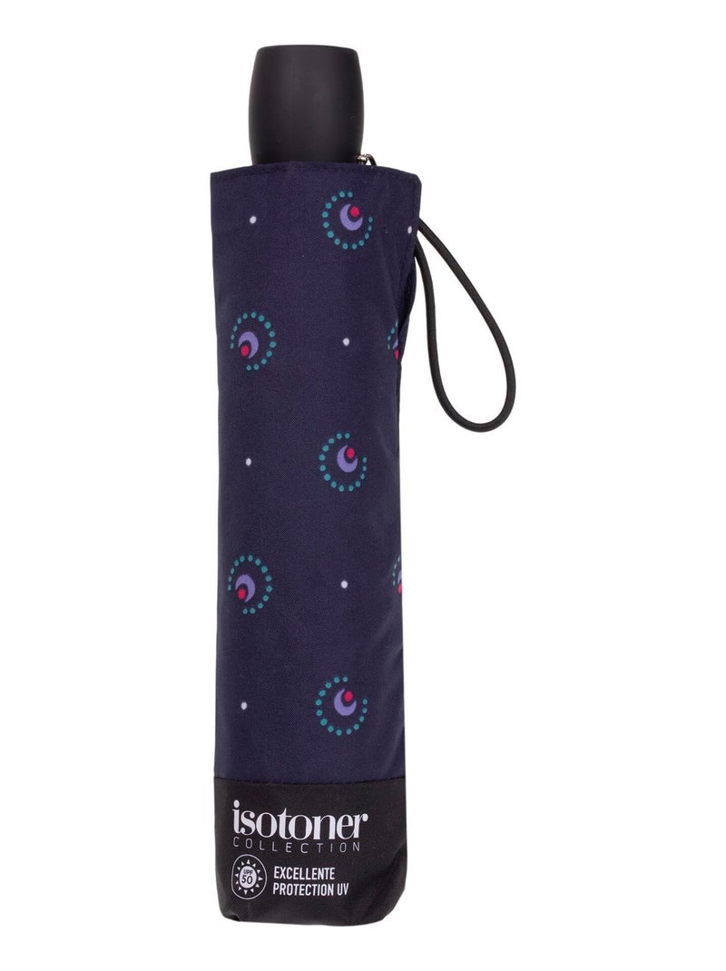 Ombrello protezione solare antiuv upf50+, a un prezzo contenuto, resistente e donna isotoner Blu Viola Blu - Kiabi