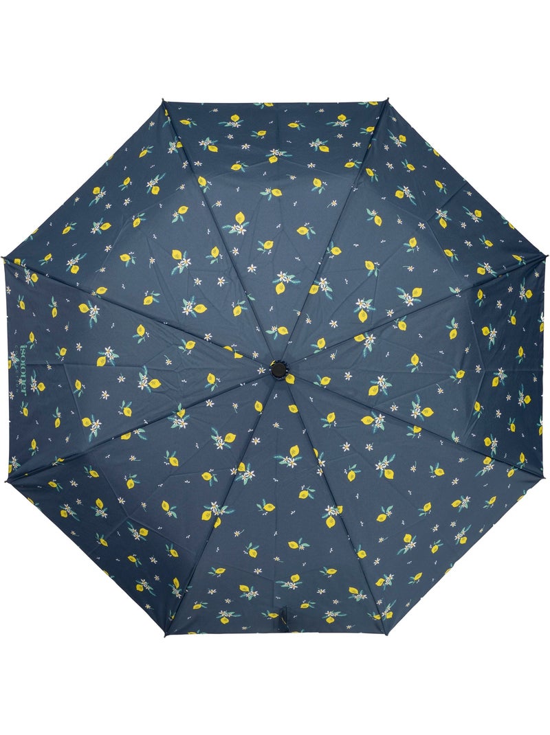 Ombrello resistente, idrorepellente, 23 cm da chiuso, con apertura/chiusura donna isotoner Blu Giallo - Kiabi