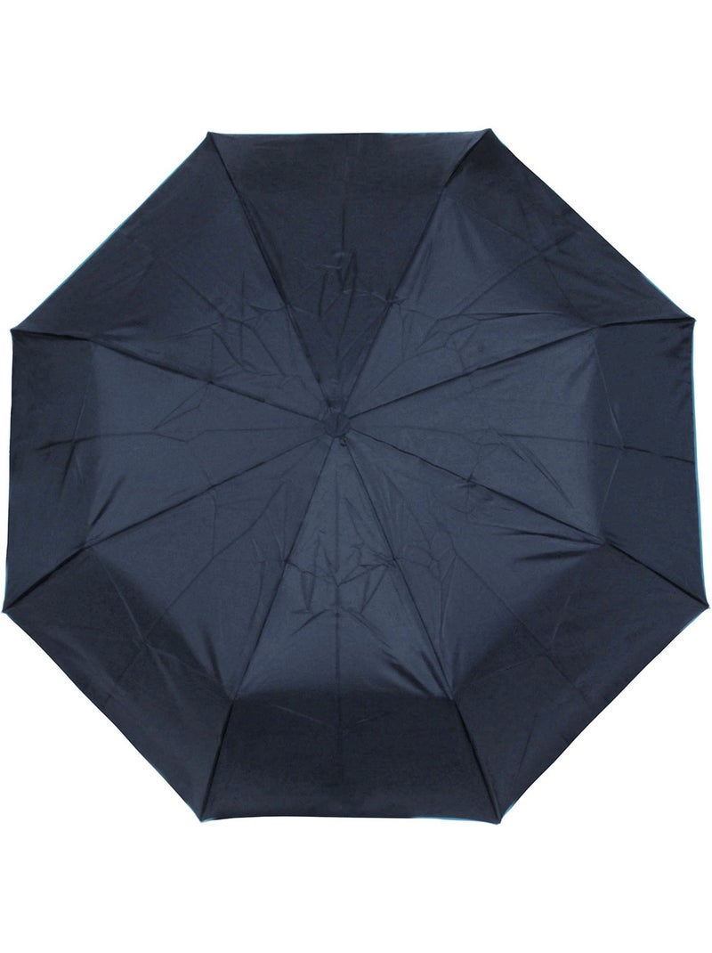 Ombrello resistente, idrorepellente, 23 cm da chiuso, con apertura/chiusura donna isotoner Blu marino - Kiabi