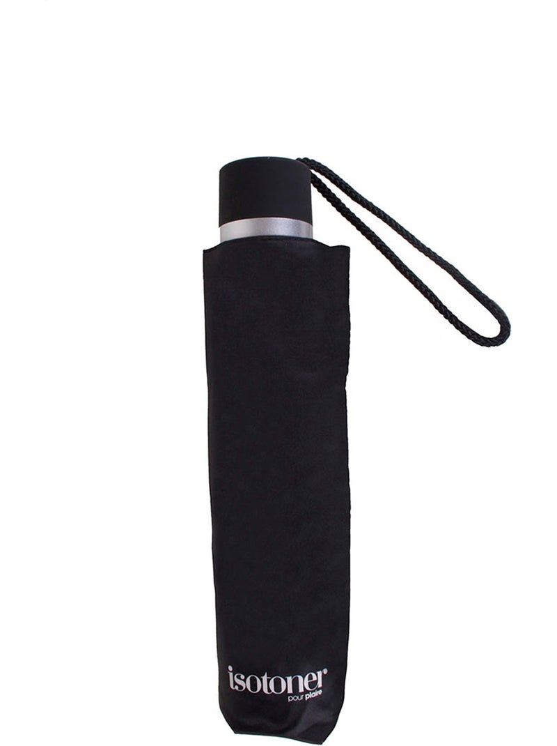 Ombrello resistente, idrorepellente, 23 cm da chiuso, con apertura/chiusura donna isotoner Nero - Kiabi
