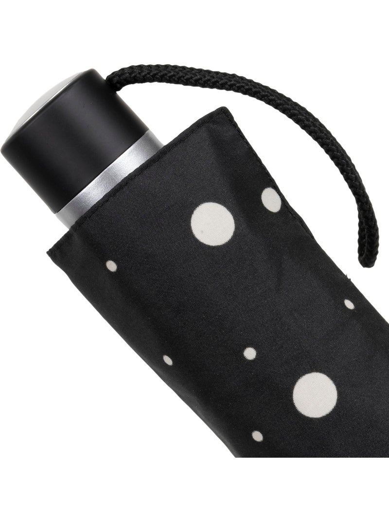 Ombrello resistente, idrorepellente, 23 cm da chiuso, con apertura/chiusura donna isotoner Nero Giallo - Kiabi
