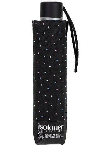 Ombrello resistente, idrorepellente, 23 cm da chiuso, con apertura/chiusura donna isotoner