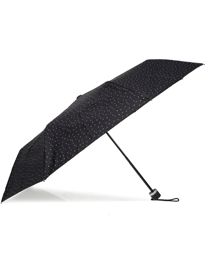 Ombrello resistente, idrorepellente, 23 cm da chiuso, con apertura/chiusura donna isotoner Nero Rosa Blu - Kiabi