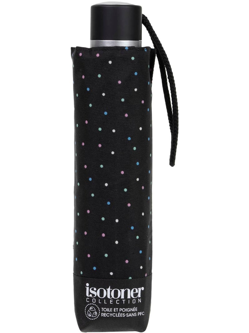 Ombrello resistente, idrorepellente, 23 cm da chiuso, con apertura/chiusura donna isotoner Nero Rosa Blu - Kiabi