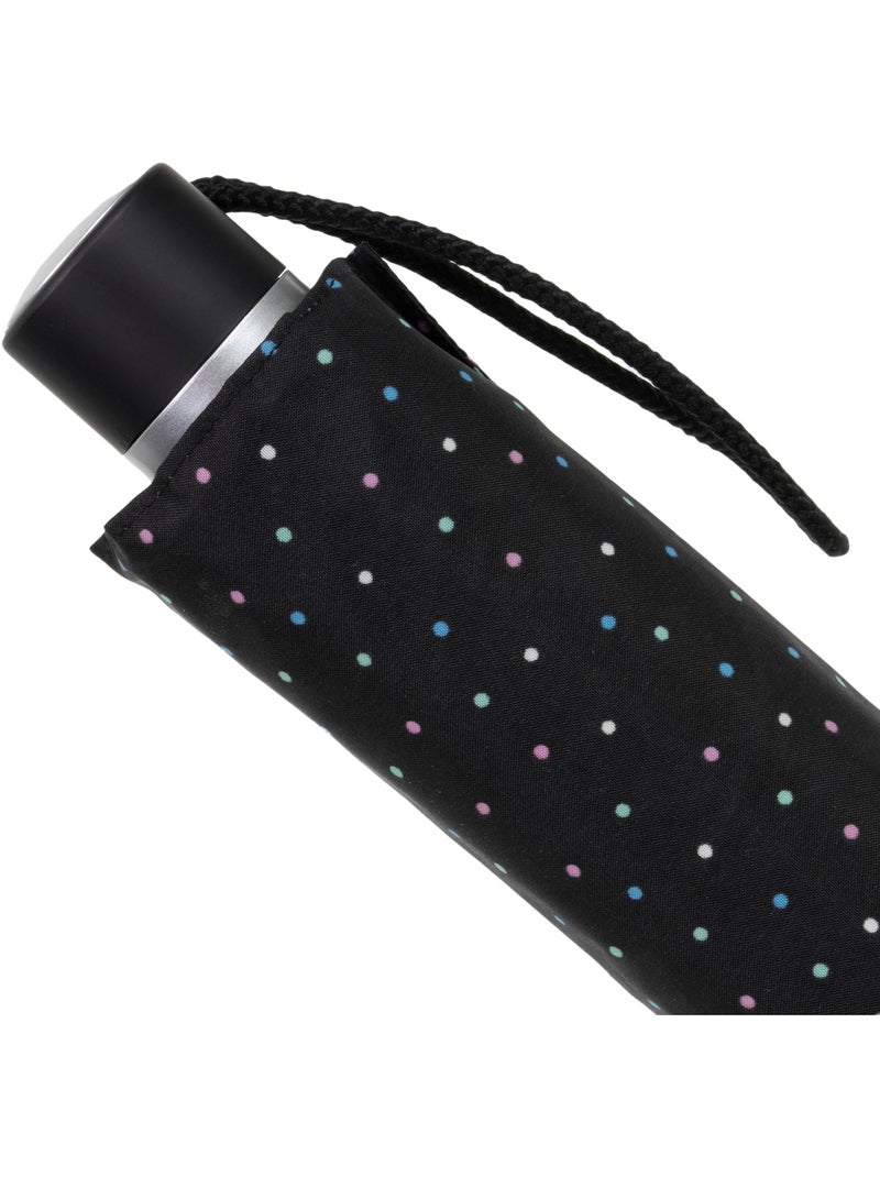 Ombrello resistente, idrorepellente, 23 cm da chiuso, con apertura/chiusura donna isotoner Nero Rosa Blu - Kiabi