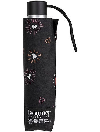 Ombrello resistente, idrorepellente, 23 cm da chiuso, con apertura/chiusura donna isotoner