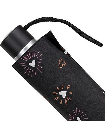 Ombrello resistente, idrorepellente, 23 cm da chiuso, con apertura/chiusura donna isotoner