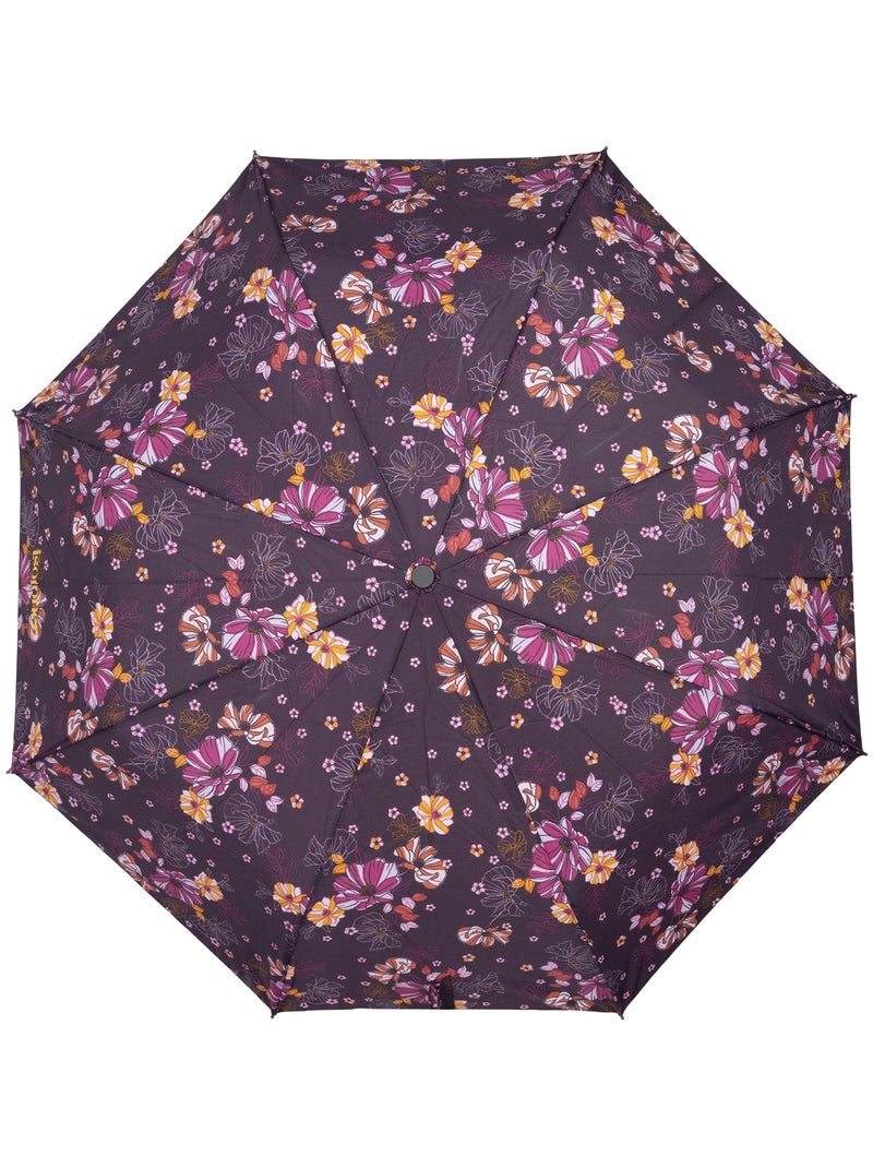 Ombrello resistente, idrorepellente, 23 cm da chiuso, con apertura/chiusura donna isotoner Viola fico - Kiabi