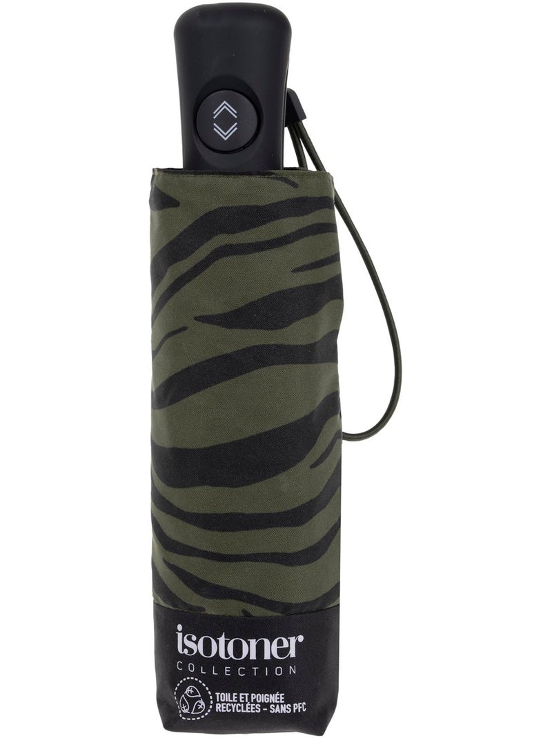 Ombrello resistente, idrorepellente, ampia copertura 98 cm, minima 21 cm e donna isotoner Nero Cachi - Kiabi
