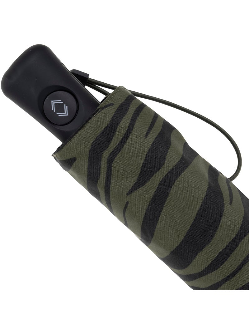 Ombrello resistente, idrorepellente, ampia copertura 98 cm, minima 21 cm e donna isotoner Nero Cachi - Kiabi