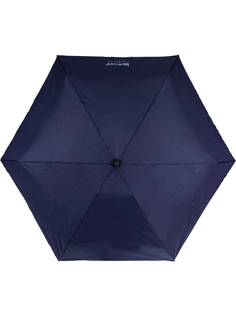 Ombrello resistente, idrorepellente, ampia copertura 98 cm, minimo 21 cm e donna Blu marino - Kiabi