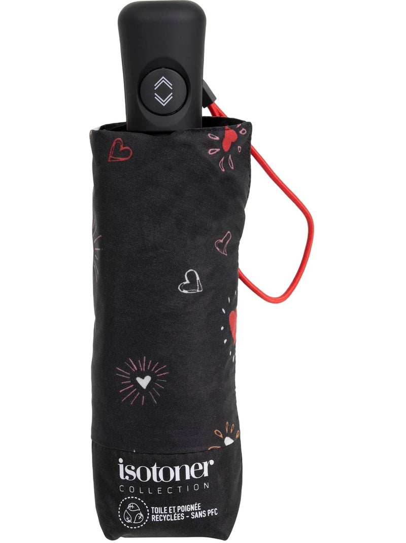 Ombrello resistente, idrorepellente, ampia copertura 98 cm, minimo 21 cm e donna isotoner Rosso - Kiabi