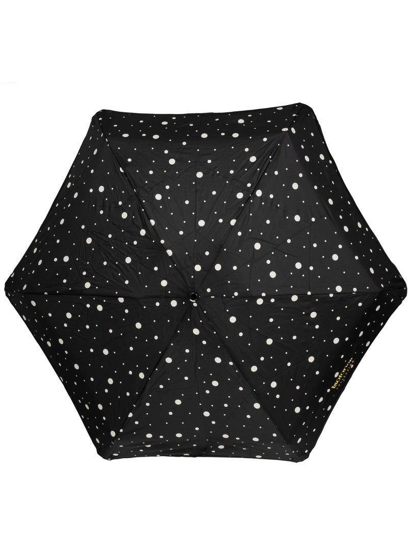 Ombrello resistente, idrorepellente, ampia copertura di 98 cm, minimo 21 cm e donna isotoner Nero Giallo - Kiabi