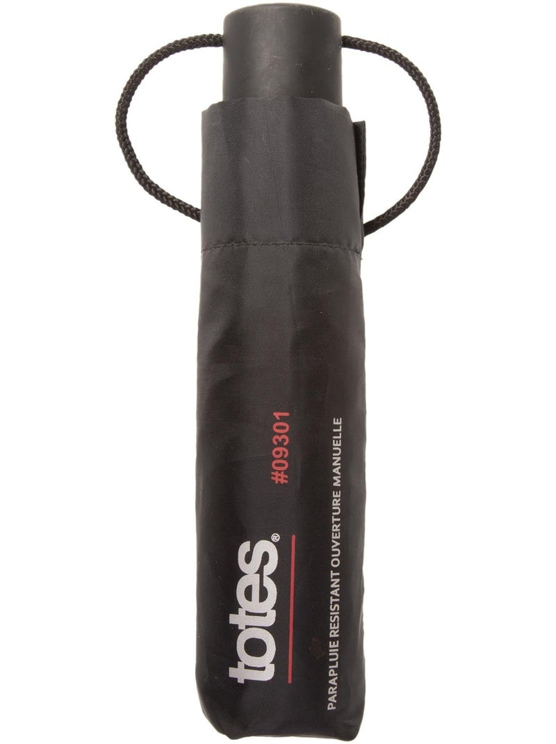 Ombrello resistente, idrorepellente, apertura manuale uomo isotoner Nero - Kiabi