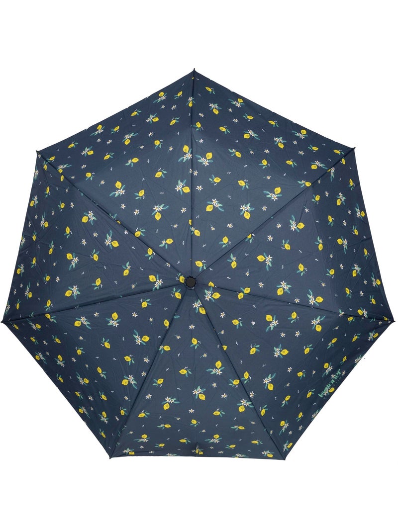 Ombrello resistente, idrorepellente, con apertura/chiusura automatica donna isotoner Blu Giallo - Kiabi