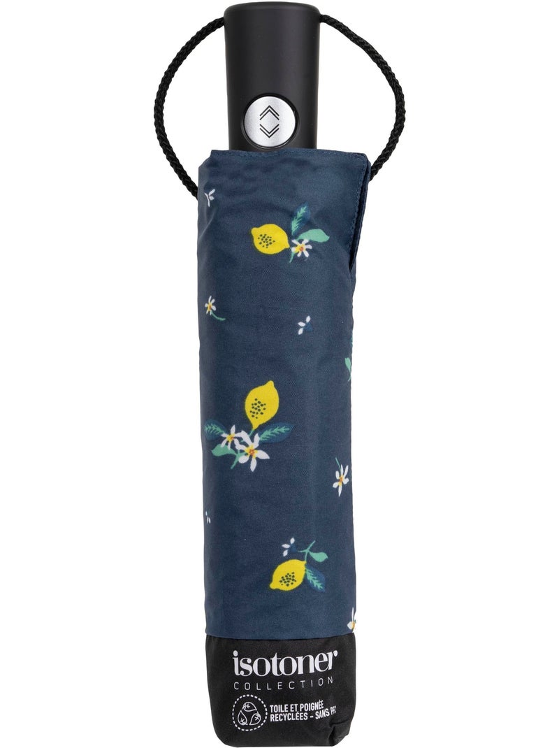 Ombrello resistente, idrorepellente, con apertura/chiusura automatica donna isotoner Blu Giallo - Kiabi