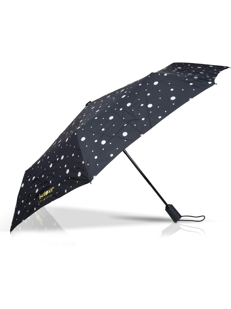 Ombrello resistente, idrorepellente, con apertura/chiusura automatica donna isotoner Nero Giallo - Kiabi