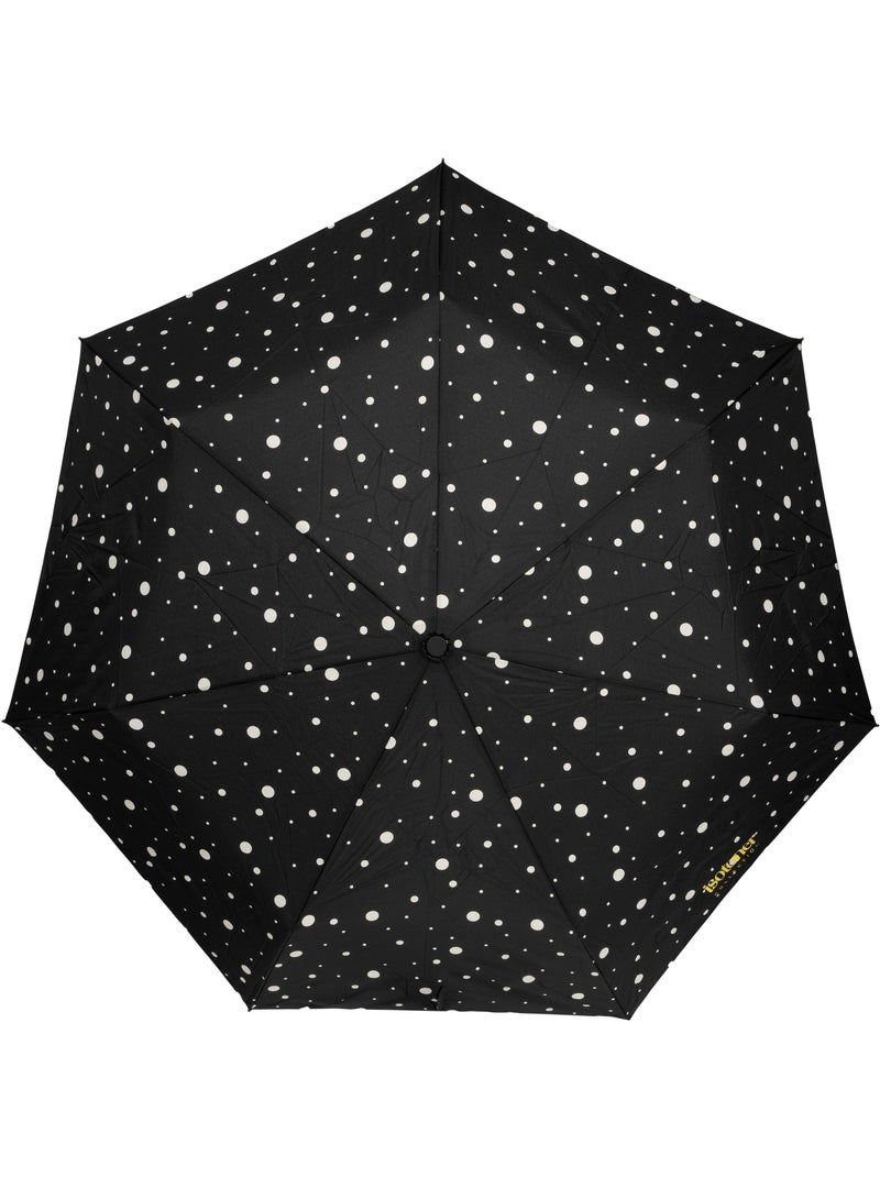Ombrello resistente, idrorepellente, con apertura/chiusura automatica donna isotoner Nero Giallo - Kiabi