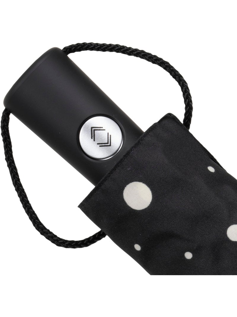 Ombrello resistente, idrorepellente, con apertura/chiusura automatica donna isotoner Nero Giallo - Kiabi
