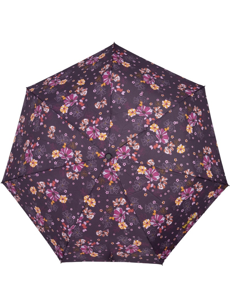 Ombrello resistente, idrorepellente, con apertura/chiusura automatica donna isotoner Viola/Corallo - Kiabi