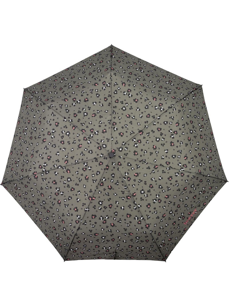 Ombrello resistente, idrorepellente, con apertura/chiusura automatica donna Nero Cachi Bianco - Kiabi