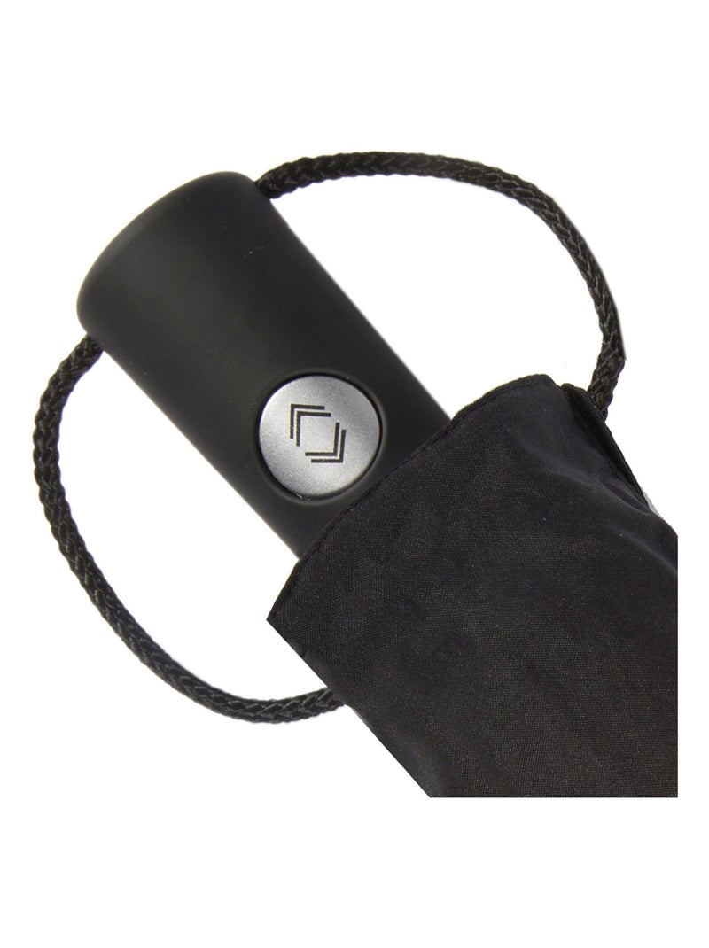 Ombrello robusto, ultra idrorepellente, con funzione di apertura/chiusura donna Isotoner Nero - Kiabi
