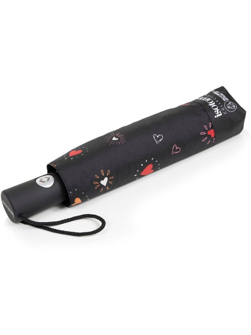 Ombrello robusto, ultra idrorepellente, con funzione di apertura/chiusura donna Isotoner - Kiabi