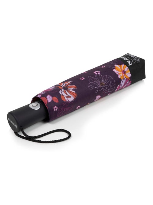 Ombrello robusto, ultra idrorepellente, con funzione di apertura/chiusura donna Isotoner - Kiabi
