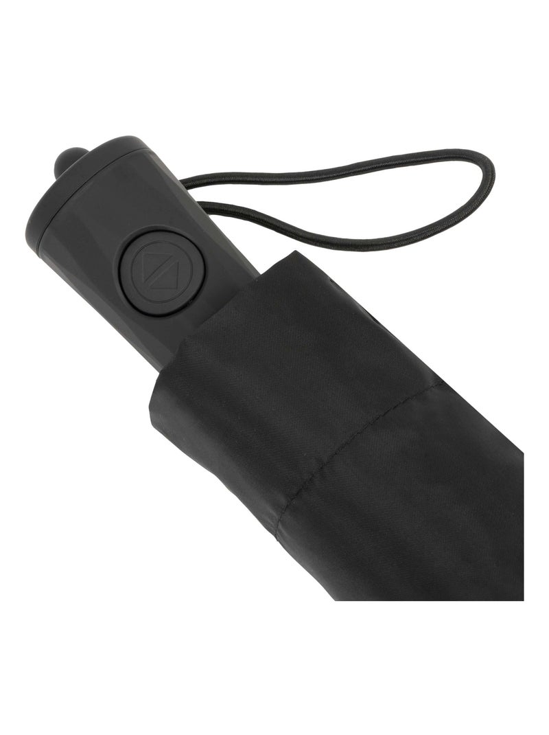 Ombrello solido, ultra idrorepellente, apertura automatica unisex adulto Isotoner Nero - Kiabi