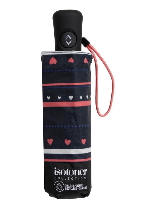 Ombrello solido, ultra idrorepellente, copertura larga 98 cm, apertura/chiusura donna Isotoner - Kiabi