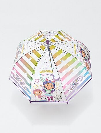 Ombrello trasparente 'Gabby's dollhouse'